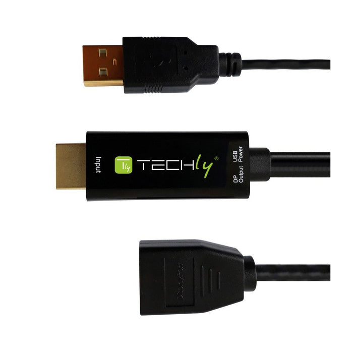 EAN 8051128109542 - Techly ICOC HDMI-DP12A convertidor de señal de vídeo 4096 x 2160 Pixeles imagen 10