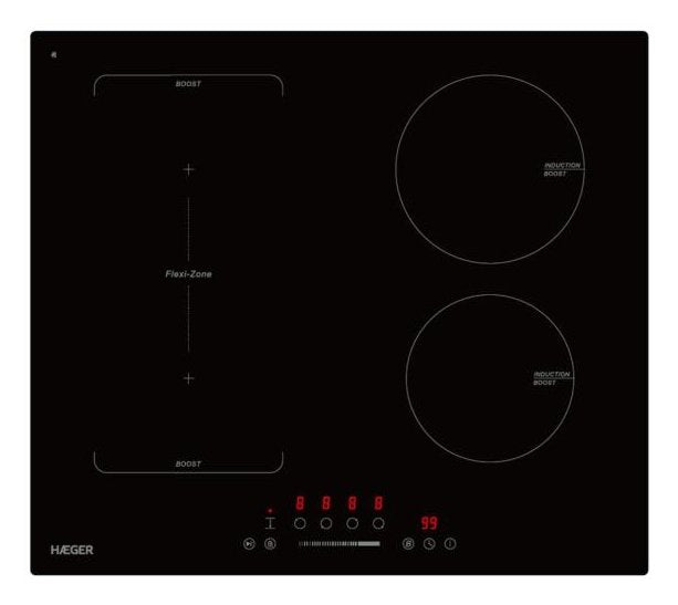 EAN 5608475041808 - Haeger Flexi Boost 7200 Negro Integrado Con placa de inducción 4 zona(s) imagen 1