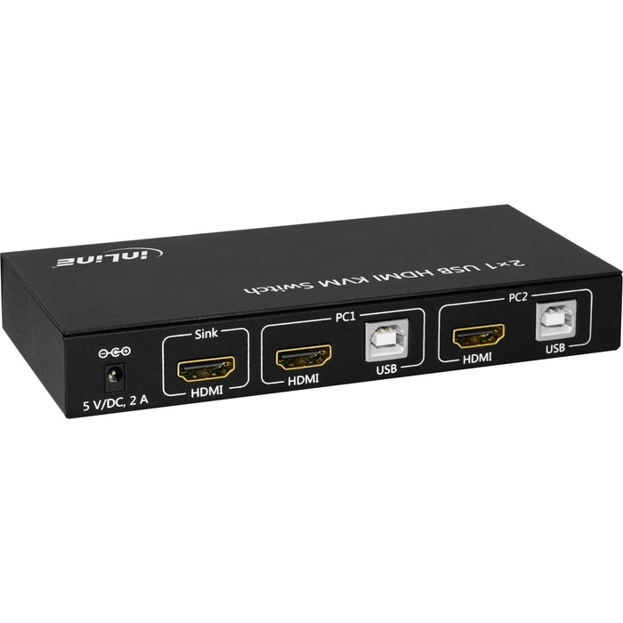 EAN 4043718258802 - InLine 62602I interruptor KVM Negro imagen 2