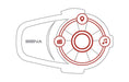 EAN 8809629526296 - Sena 10S-02 intercomunicador para motocicletas 4 canales 1600 m Negro imagen 3