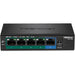 EAN 0710931162219 - Trendnet TPE-TG52 switch No administrado Gigabit Ethernet (10/100/1000) Energía sobre Ethernet (PoE) Negr imagen 2