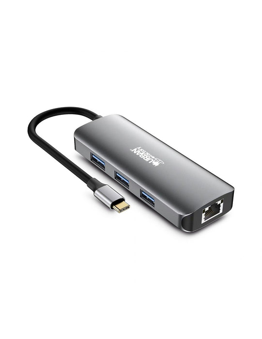 EAN 0888225023697 - Urban Factory MHC55UF base para portátil y replicador de puertos Alámbrico USB 3.2 Gen 1 (3.1 Gen 1) Type imagen 1