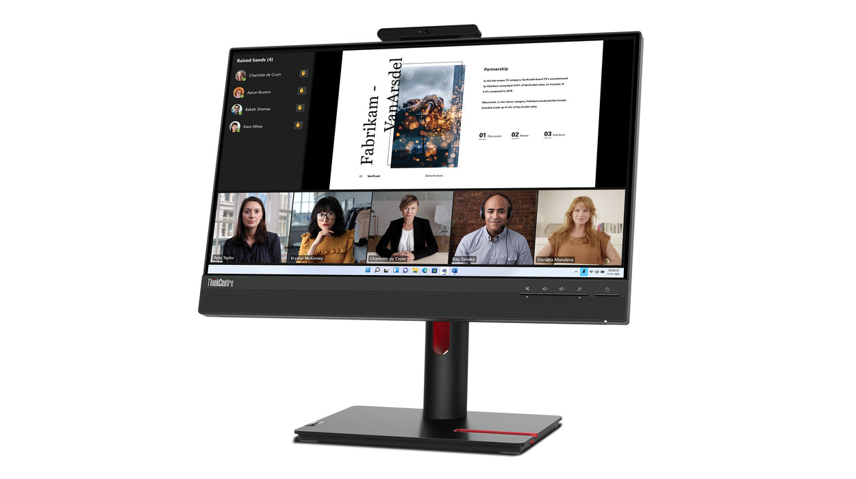 EAN 196804375977 - Lenovo ThinkCentre TIO-22 Gen5 pantalla para PC 54,6 cm (21.5") 1920 x 1080 Pixeles Full HD LED Pantalla t imagen 12