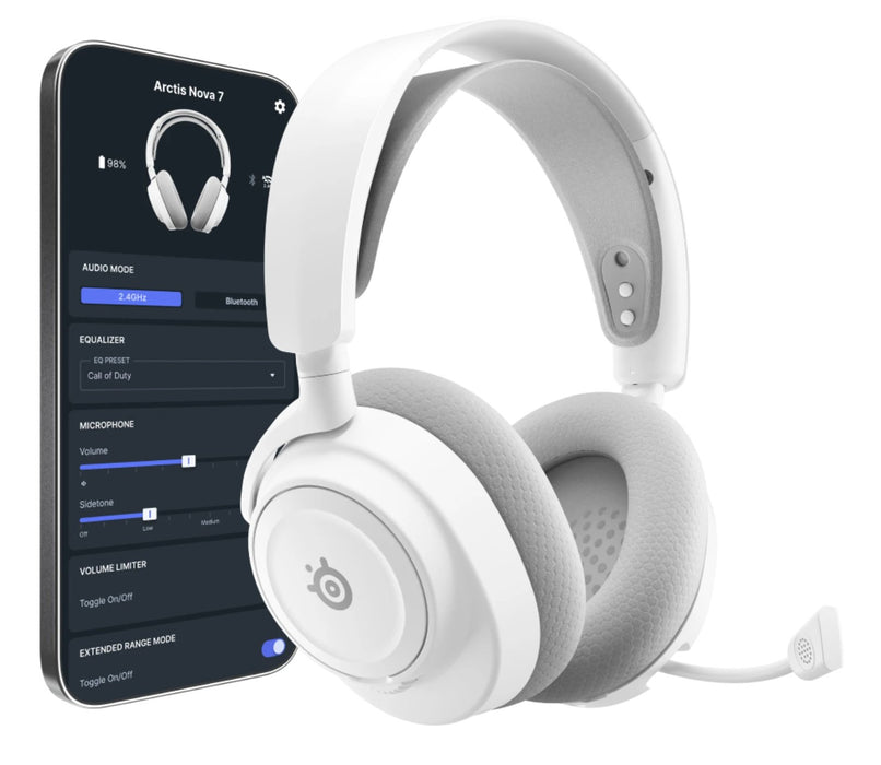 EAN 5707119065733 - Steelseries Arctis Nova 7X Gen 2 Auriculares Inalámbrico Diadema Juego Bluetooth Blanco imagen 2