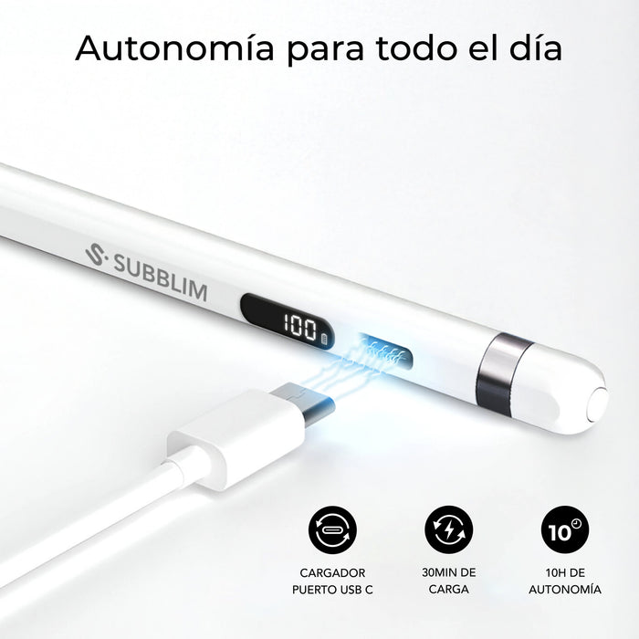 EAN 8436586743826 - SUBBLIM SUBPEN-UN0001 lápiz digital 70 g Blanco imagen 5