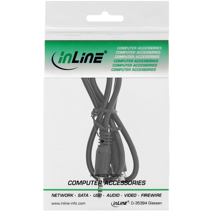 EAN 4043718261291 - InLine 99303P cable de audio 0,6 m 3,5mm Negro imagen 2