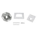 EAN 4052792060775 - LogiLink NK4026 placa de pared y cubierta de interruptor Blanco imagen 3