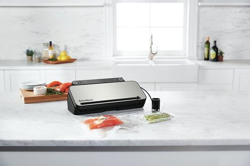 EAN 5060569672365 - FoodSaver VS3190X sellador al vacío Negro, Acero inoxidable imagen 2
