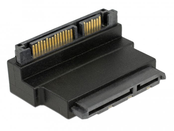 EAN 4043619639434 - DeLOCK 63943 cambiador de género para cable SATA 22 pin Negro imagen 2