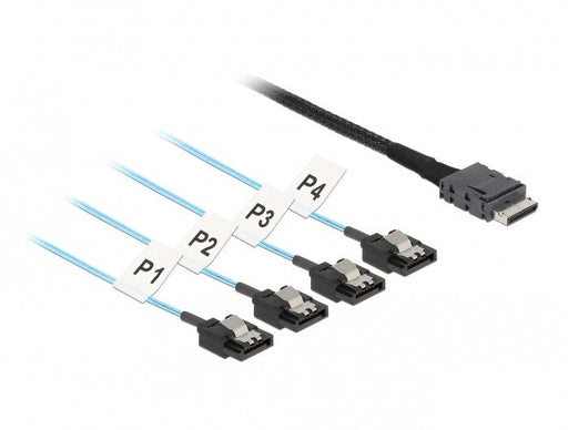 EAN 4043619854684 - DeLOCK 85468 cable Serial Attached SCSI (SAS) 12 Gbit/s Negro imagen 1