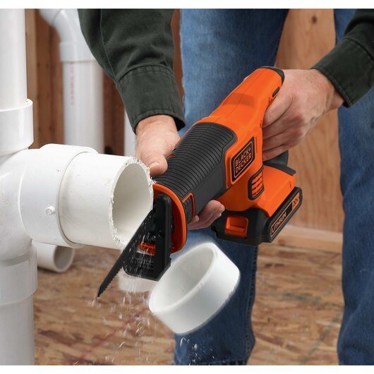 EAN 5035048561720 - Black & Decker BDCR18N-XJ sierra recíproca 3000 spm Negro, Naranja imagen 4