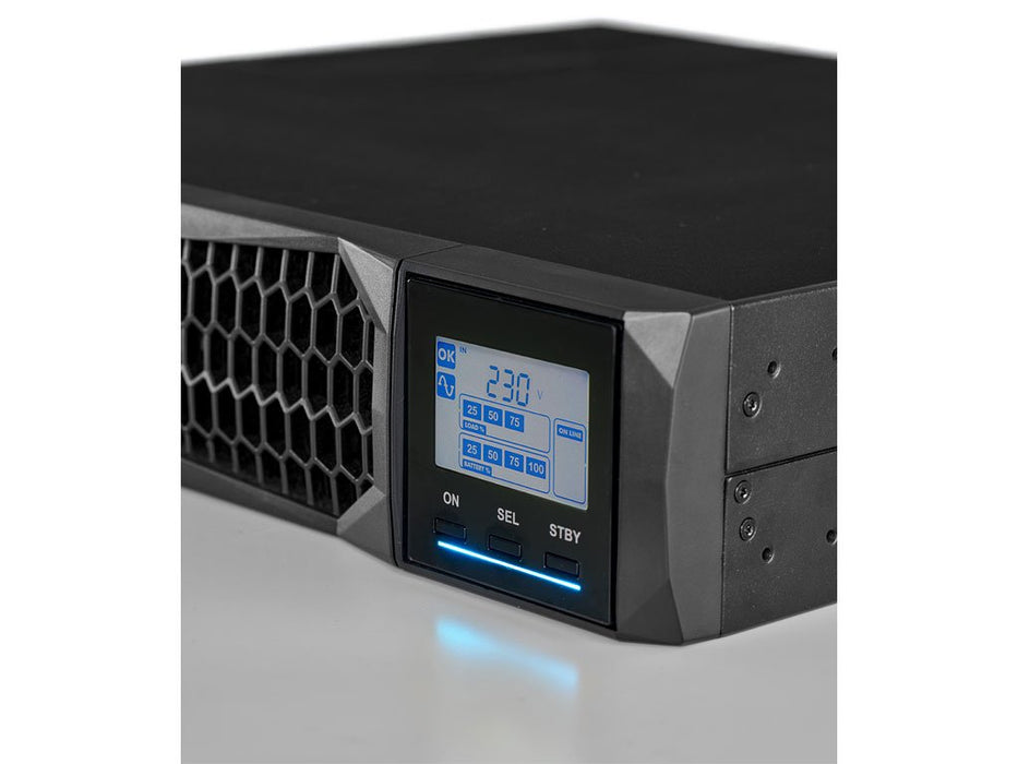 EAN 8023251010132 - Riello Sentinel Dual2 2200 sistema de alimentación ininterrumpida (UPS) Doble conversión (en línea) 2,2 k imagen 3