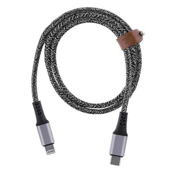 EAN 3303170111284 - T'nB CBLTCLTD cable de conector Lightning 1,5 m Negro, Gris imagen 1