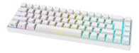 EAN 7333048053671 - Deltaco Gaming GAM-100-W-DE teclado Juego USB + RF Wireless + Bluetooth QWERTZ Alemán Blanco imagen 1