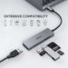 EAN 5902666662293 - AUKEY CB-C63 base para portátil y replicador de puertos Negro, Gris imagen 2