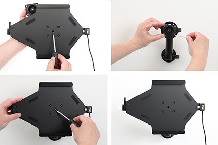 EAN 7320287533897 - Brodit 753389 soporte Soporte activo para teléfono móvil Tablet/UMPC Negro imagen 5