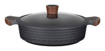 EAN 4260403579053 - Resto Kitchenware 93506 cacerola 4,4 L Alrededor Negro, Madera imagen 3