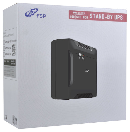 EAN 4711140481401 - FSP Nano 600 sistema de alimentación ininterrumpida (UPS) En espera (Fuera de línea) o Standby (Offline)  imagen 2