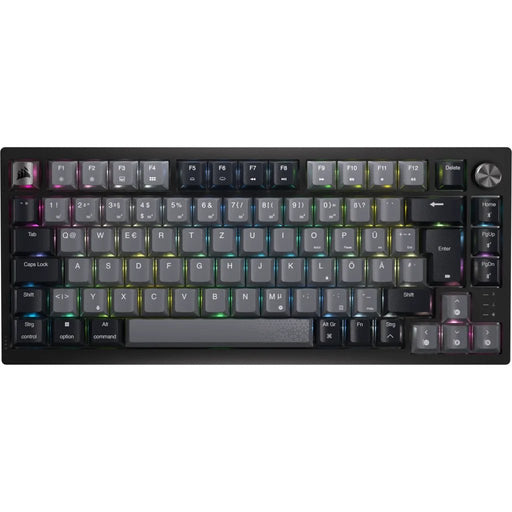 EAN 840006665366 - Corsair K65 PLUS WIRELESS 75 % RGB teclado Juego RF inalámbrica + USB QWERTY Inglés Negro imagen 1