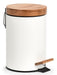 EAN 4003368189086 - Zeller Present 18908 papelera 3 L Alrededor Bamboo, Plancha Blanco, Madera imagen 1