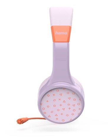 EAN 4047443514493 - Hama Teens Guard II Auriculares Inalámbrico Diadema Llamadas/Música USB Tipo C Bluetooth Naranja, Púrpura imagen 3