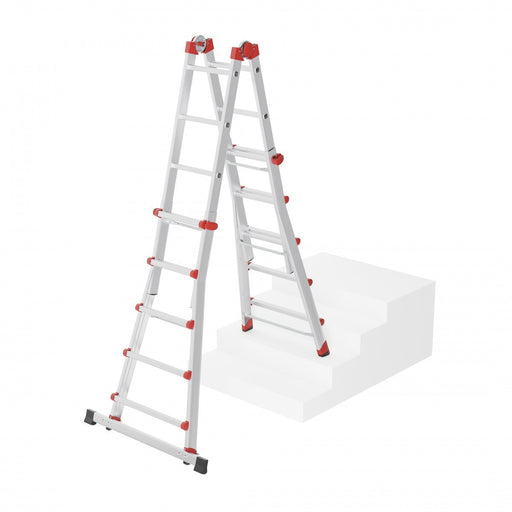 EAN 4007126751928 - Hailo M80 Escalera de extensión Plata imagen 2