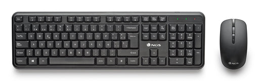 EAN 8435430627497 - NGS SERENITY KIT (QUERTY, ES) teclado Ratón incluido Universal RF inalámbrico QWERTY Español Negro imagen 1