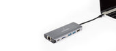 EAN 7291063092443 - Kramer Electronics KDock-2 Alámbrico USB 3.2 Gen 1 (3.1 Gen 1) Type-C Negro, Plata imagen 3