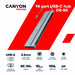 EAN 5291485008918 - Canyon DS-90 USB 3.2 Gen 1 (3.1 Gen 1) Type-C Gris imagen 6