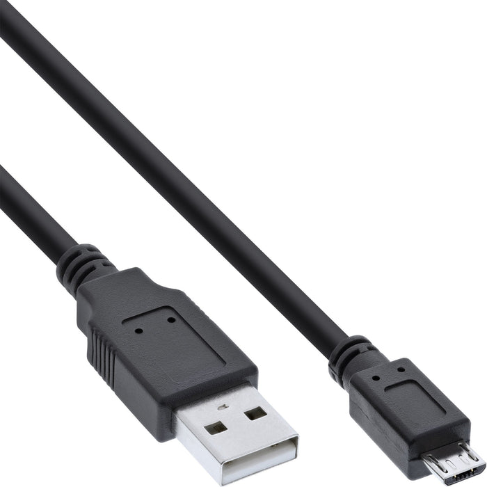 EAN 4043718090518 - InLine 31710 cable USB 1 m USB A Micro-USB B Negro imagen 1