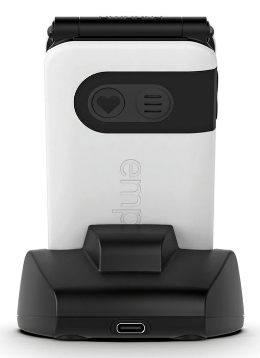 EAN 9005613168681 - Emporia SIMPLICITYglam.4G 7,11 cm (2.8") 106 g Blanco Teléfono para personas mayores imagen 5