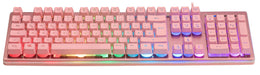 EAN 7333048057327 - Deltaco Gaming GAM-021-RGB-P-DE teclado Juego USB QWERTZ Alemán Rosa imagen 2
