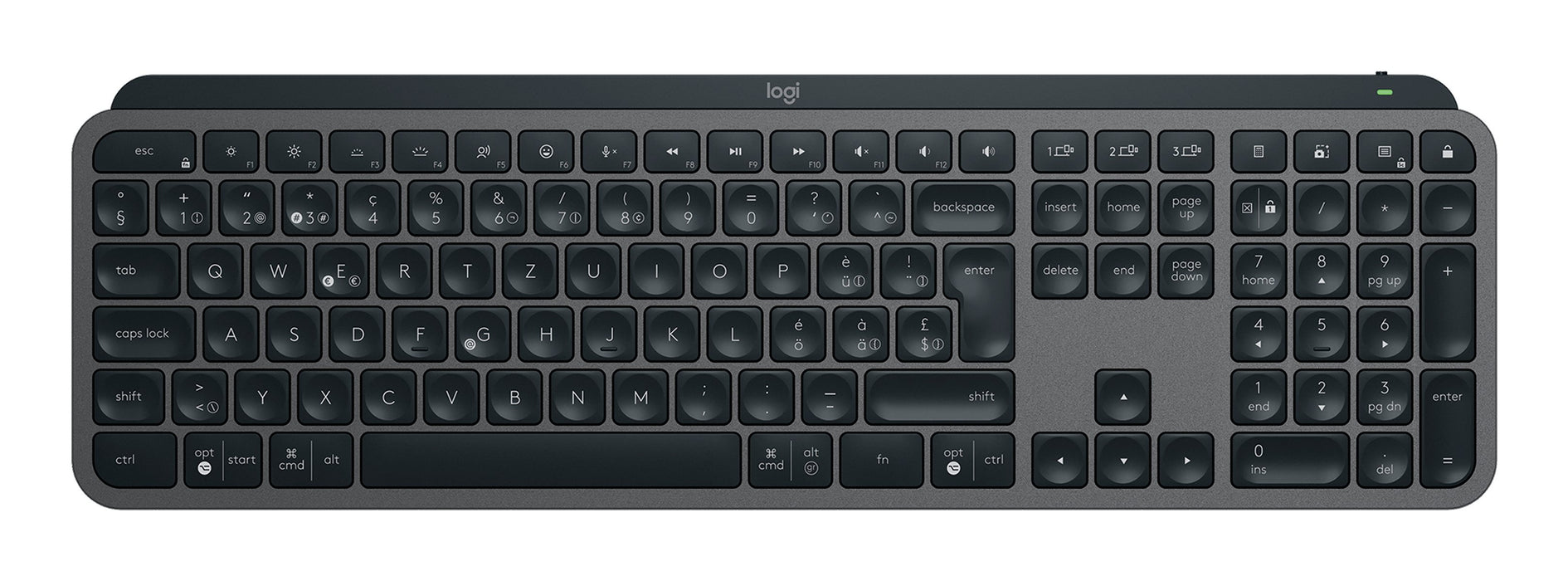 EAN 5099206112278 - Logitech 920-011571 teclado Universal Bluetooth QWERTZ Suizo Grafito imagen 1