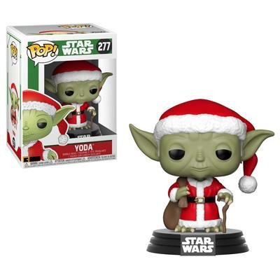 EAN 0889698338851 - FUNKO Pop Star Wars: Holiday - Santa Yoda imagen 1