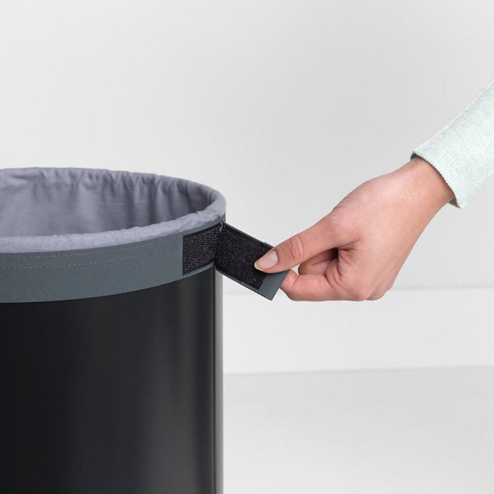 EAN 8710755120008 - Brabantia 120008 cesto para ropa 35 L Alrededor Negro imagen 4