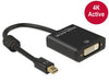 EAN 4043619626038 - DeLOCK 62603 adaptador de cable de vídeo 0,2 m Mini DisplayPort DVI-I Negro imagen 2