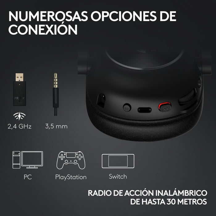 EAN 5099206109070 - Logitech G 981-001275 auricular y casco Auriculares Inalámbrico Diadema Juego Bluetooth Magenta imagen 11