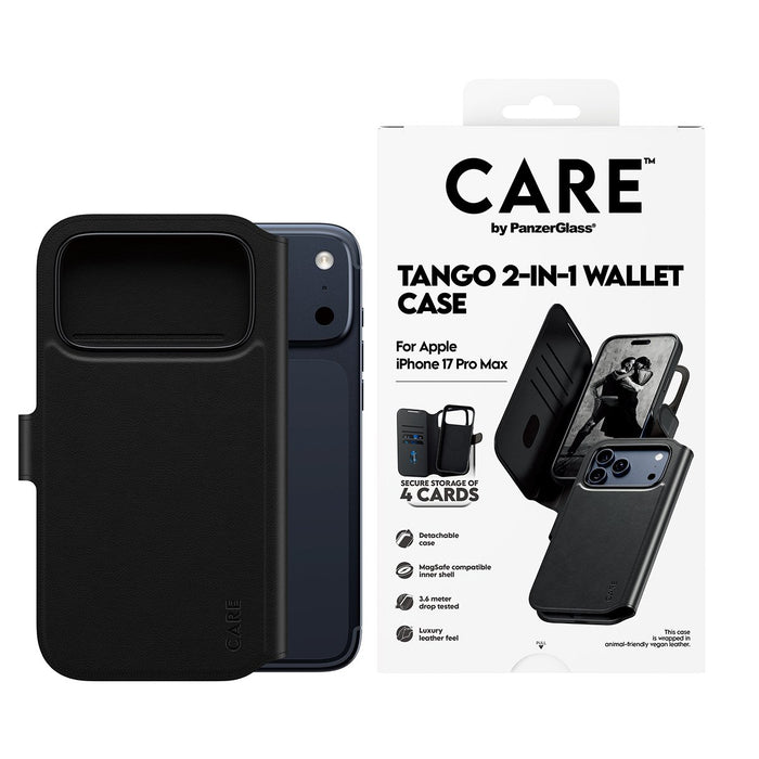 EAN 5715685026782 - PanzerGlass CARE™ by ® Tango 2-in-1 Wallet Case w. MagSafe iPhone 17 Pro Max funda para teléfono móvil Ne imagen 2