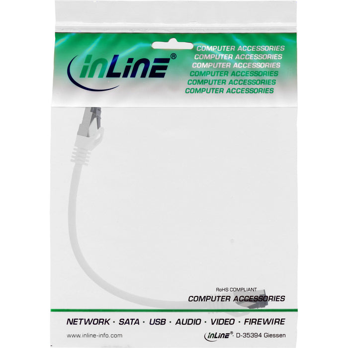 EAN 4043718294541 - InLine 78822W cable de red Blanco 0,25 m Cat8.1 S/FTP (S-STP) imagen 3
