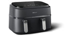 EAN 8720389033001 - Philips 3000 series NA351/00 freidora Doble 9 L Independiente 2750 W Freidora de aire caliente Gris imagen 1
