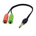 EAN 3700224753337 - MCL CG-705 cable de audio 0,2 m 3,5mm 2 x 3.5mm Negro imagen 1