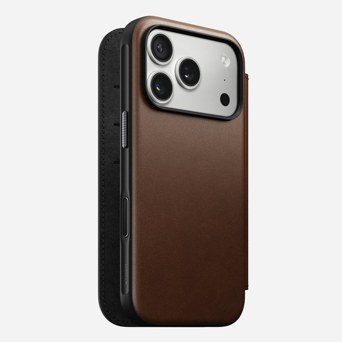 EAN 856504014384 - Nomad Mag Leather Back funda para teléfono móvil 16 cm (6.3") Marrón imagen 1