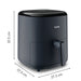 EAN 3045387291112 - Tefal Easy Fry Max EY245B Sencillo 5 L Independiente 1500 W Freidora de aire caliente Gris imagen 11