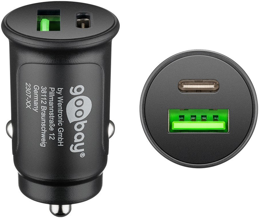 EAN 4040849556340 - Goobay 55634 cargador de dispositivo móvil Smartphone, Tableta Negro Encendedor de cigarrillos Carga rápi imagen 1