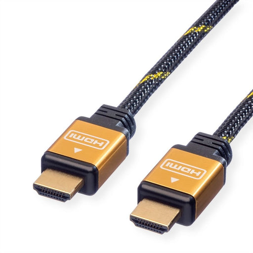 EAN 7611990189618 - ROLINE 11.04.5561 cable HDMI 1 m HDMI tipo A (Estándar) Negro, Oro imagen 1