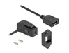 EAN 4043619671557 - DeLOCK 67155 cambiador de género para cable Mini DisplayPort DisplayPort Negro imagen 1
