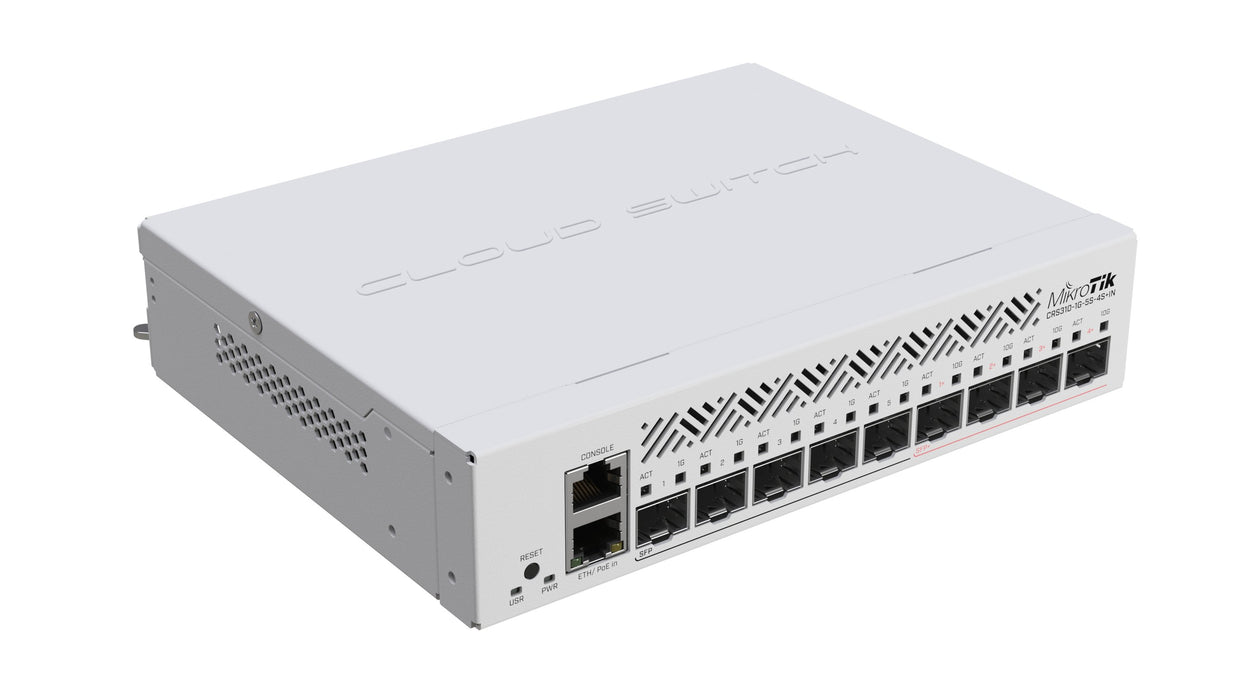 EAN 4752224007827 - Mikrotik CRS310-1G-5S-4S+IN switch Gestionado L3 Energía sobre Ethernet (PoE) 1U imagen 3