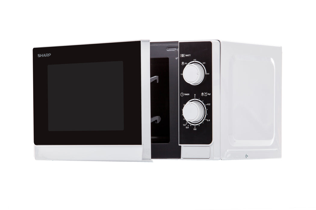 EAN 4974019756004 - Sharp Home Appliances R-200WW Negro, Blanco Solo microondas Encimera 20 L 800 W imagen 3