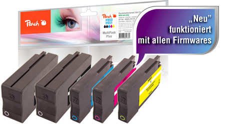 EAN 7640164822693 - Peach 319863 cartucho de tinta 5 pieza(s) Negro, Cian, Magenta, Amarillo imagen 1