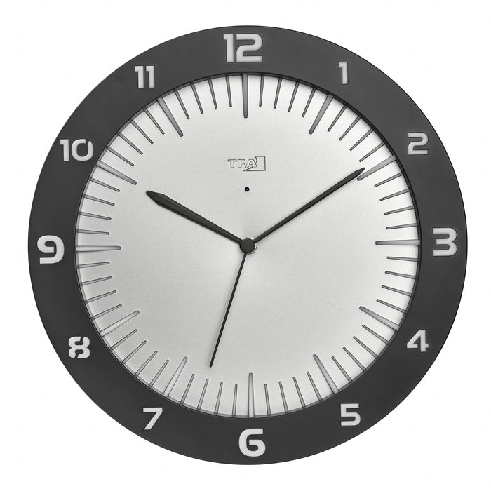 EAN 4009816040787 - TFA-Dostmann 60.3553.10 reloj de mesa o pared Reloj analógico Alrededor Gris imagen 4